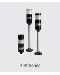 PTM SERIES  estilo Ø56mm LED modular luces fijas y destellan con un zumbido